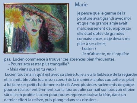 Marie et texte