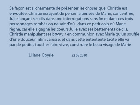 Marie et texte 3