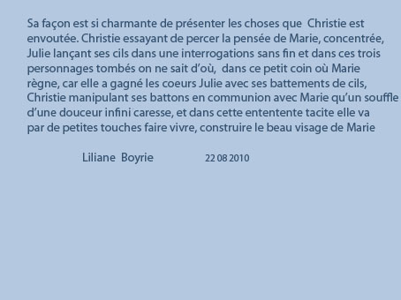 Marie et texte 3