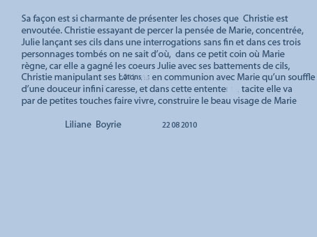 Marie et texte 3