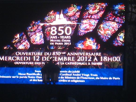 Anniversaire Notre Dame ,